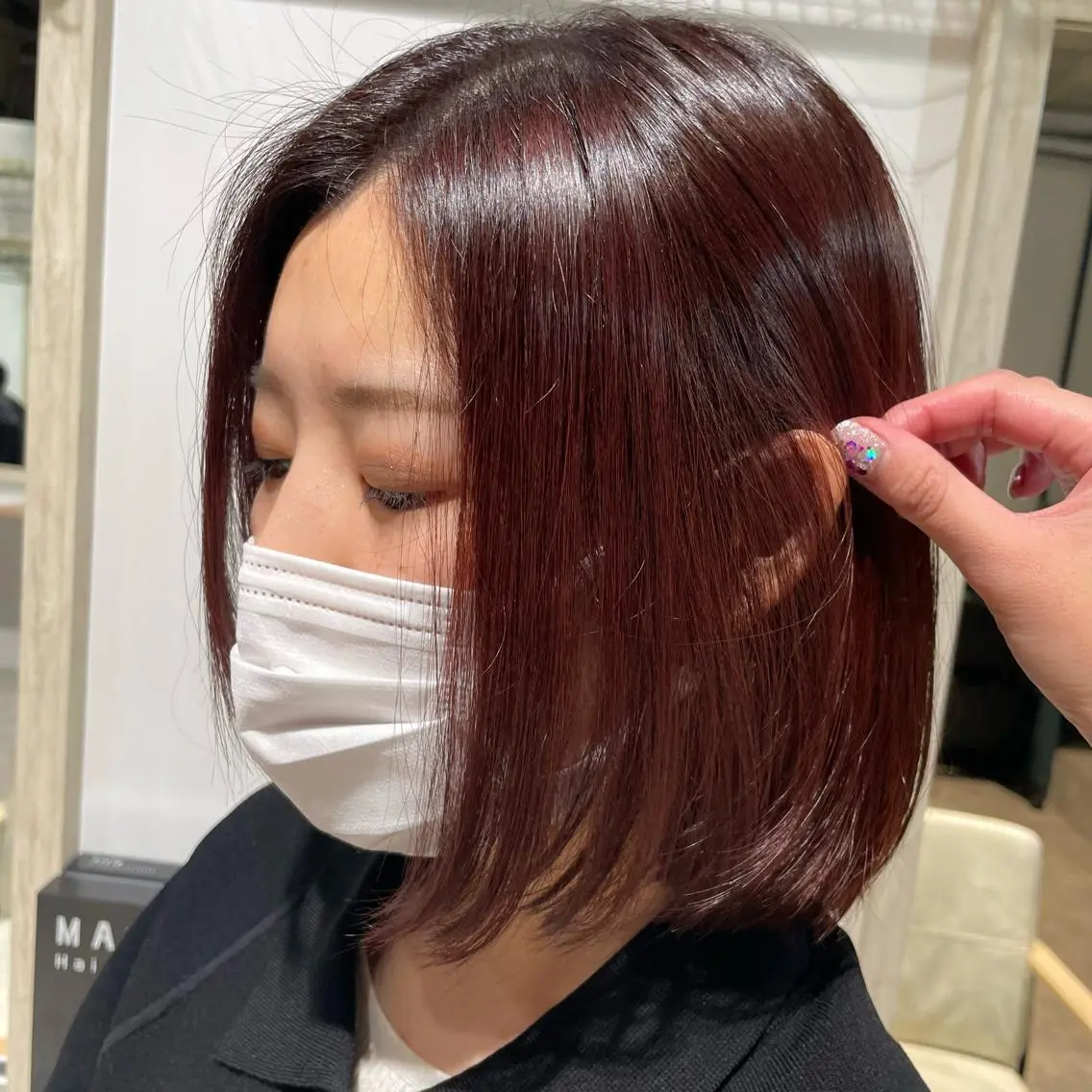 カラー 。 。のヘアスタイル
