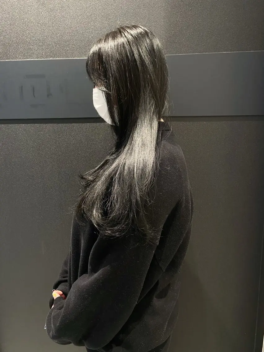 ロング カラー カット ヘアカラー トリートメント mai / linoah˚✧のヘアスタイル