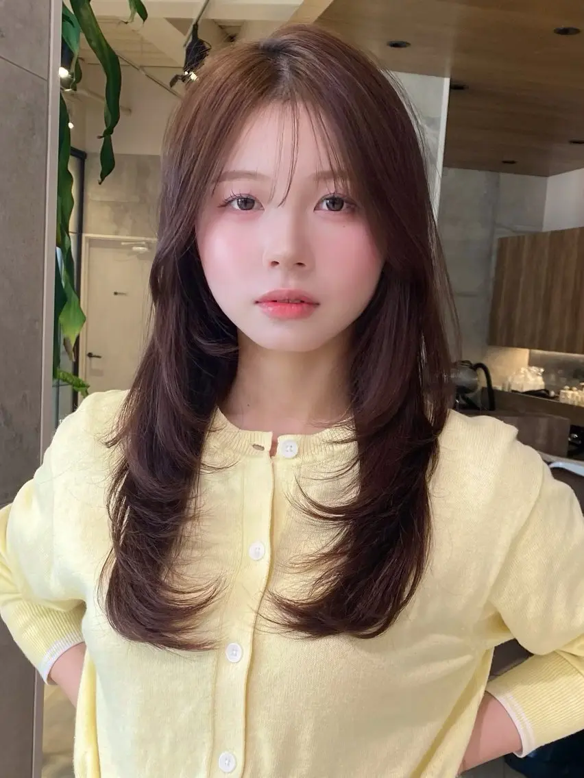 ロング 🌼アユム/レイヤー ハッシュカット🌼のヘアスタイル