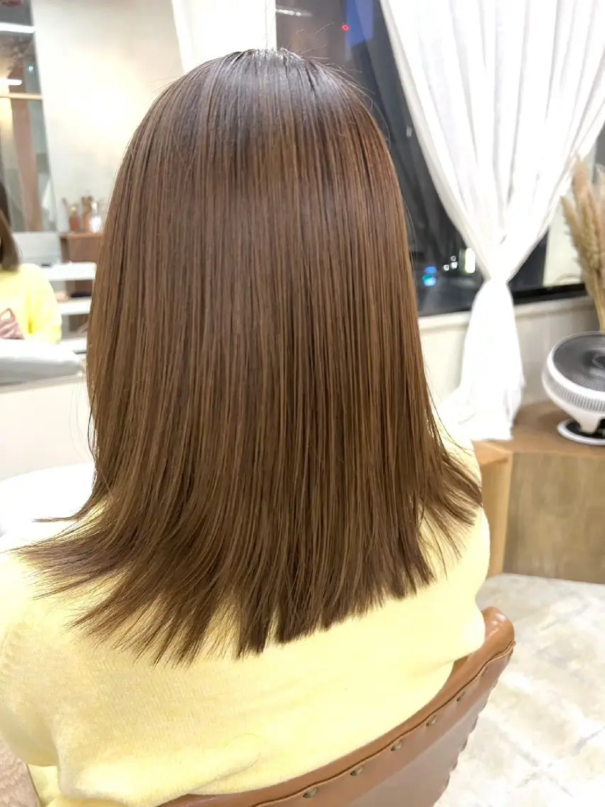 カラー ミディアム 🌸花屋併設🌸石垣 友基のヘアスタイル