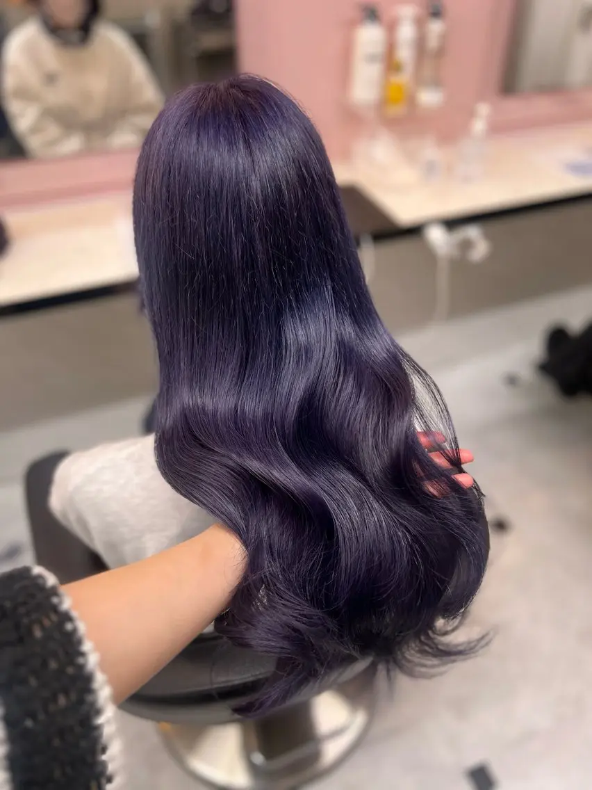 ミディアム カラー ヘアアレンジ カット ヘアカラー トリートメント ヘッドスパ ヘアセット 💕上野美容師☁ ブリーチ💖サワのヘアスタイル