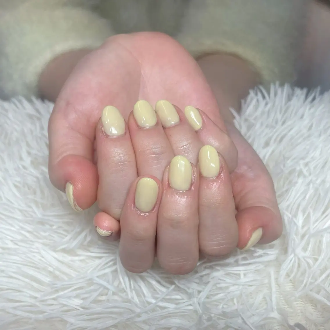 ネイル ワンカラーネイル 黄色 koya sachiko♡のネイルデザイン
