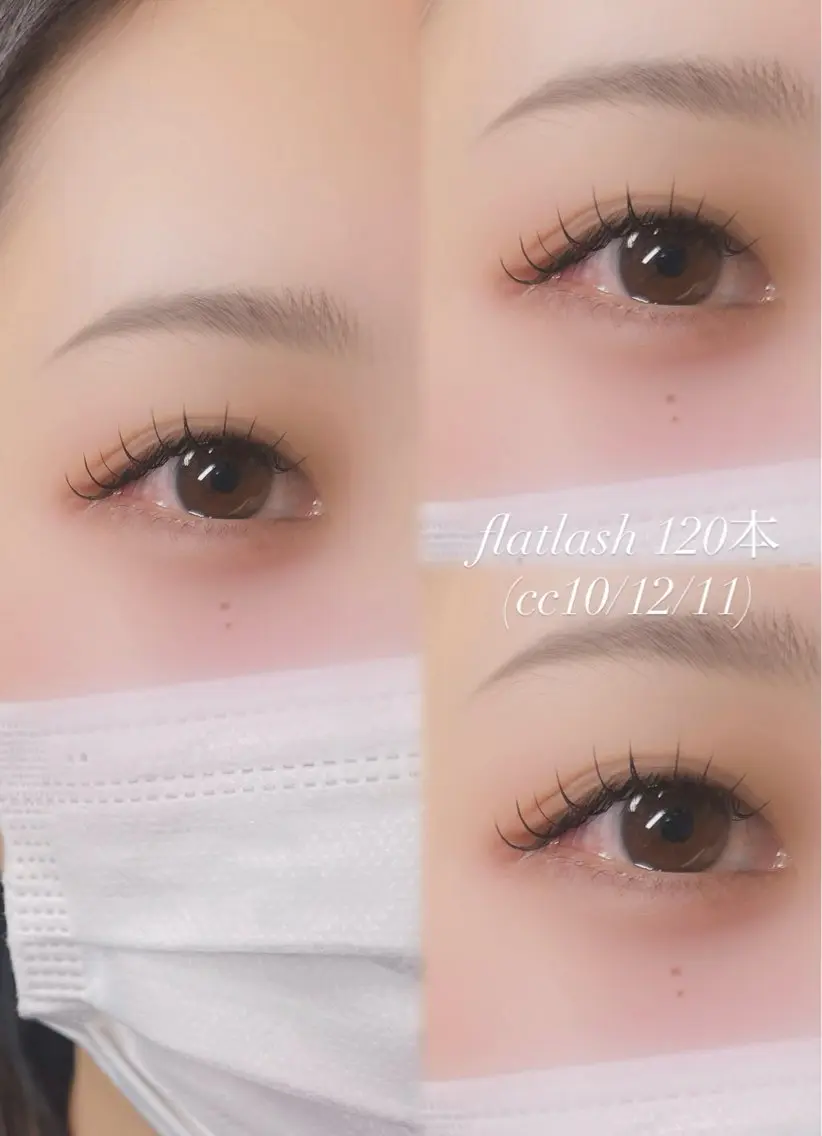 【初回オフ無料】LEDフラットラッシュ100本の写真