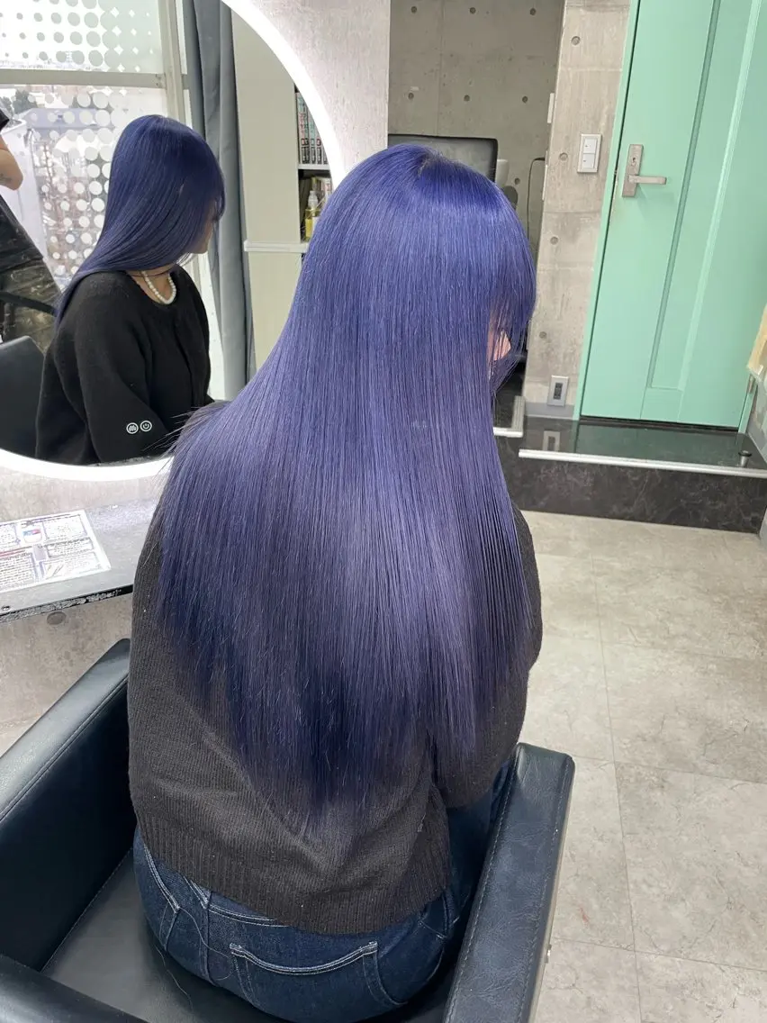 ロング カラー ヘアカラー トリートメント ヘアセット ショート/ブリーチ/ ボブ渋谷🌹のヘアスタイル