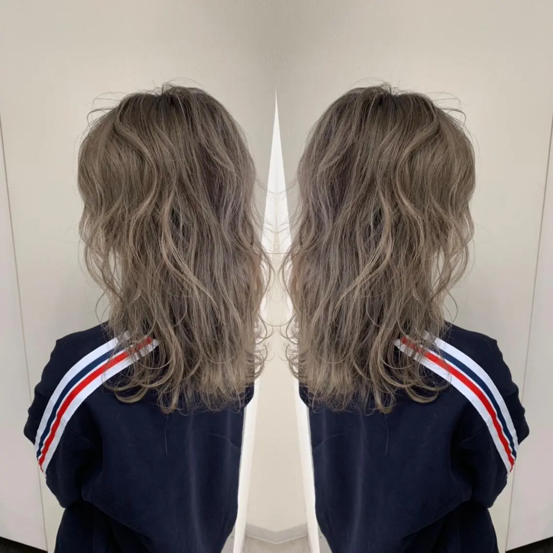 セミロング 店長✨レイヤー✖️ 髪質改善✖️韓国ヘアのヘアスタイル
