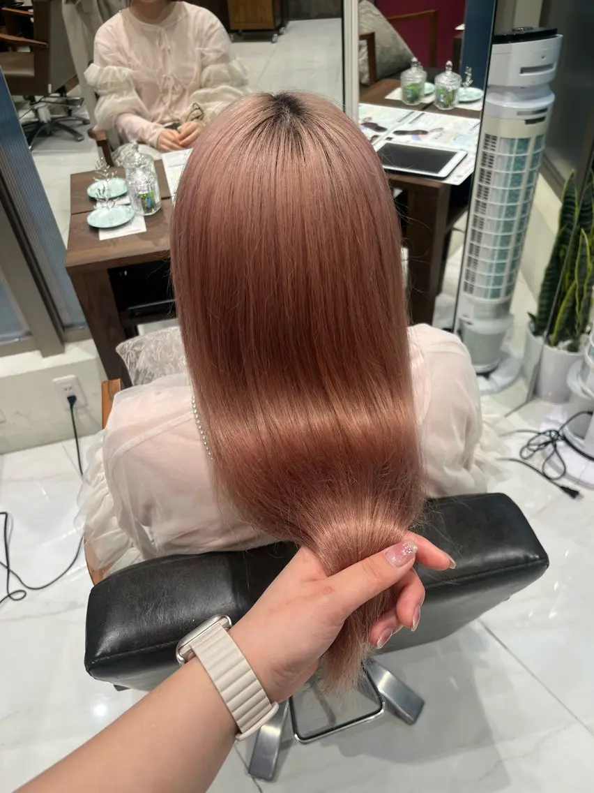 セミロング コハル¨̮⃝ /ヘアメイク/着付けのヘアスタイル