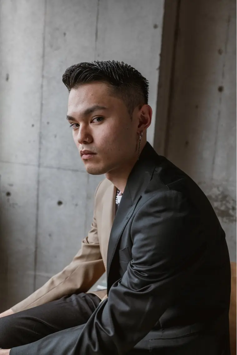 メンズ フェードカット 平山 翔也のヘアスタイル