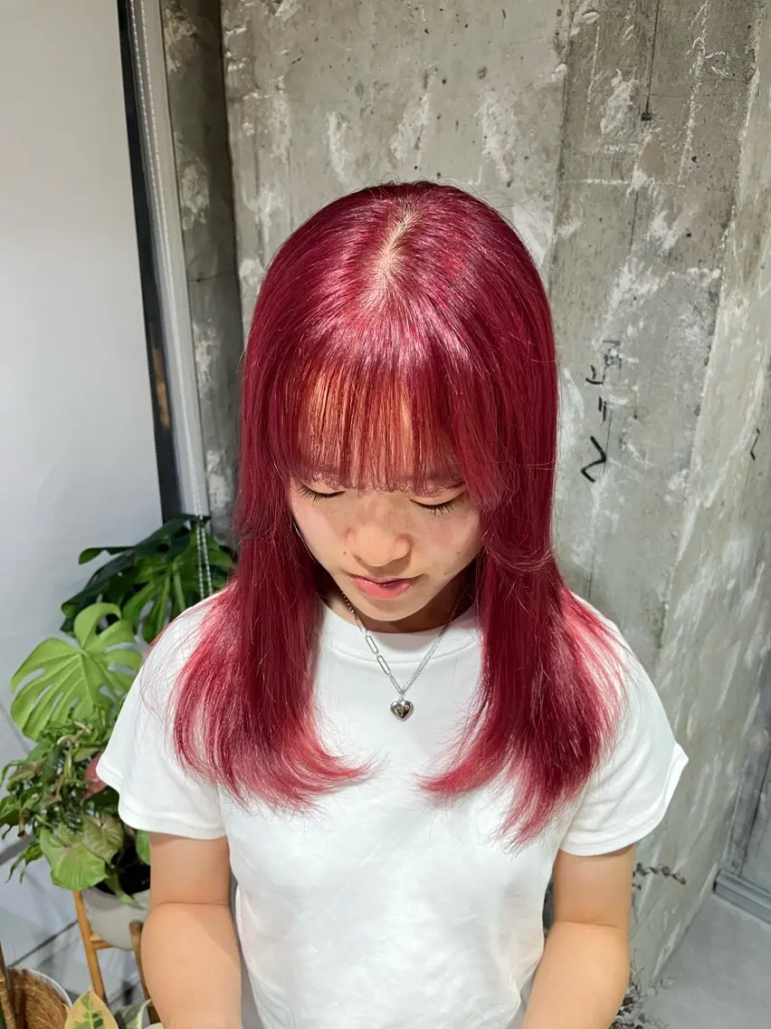 カラー 相宮 優羽のヘアスタイル