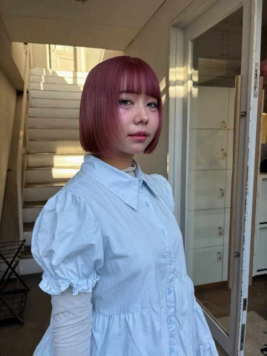 ショート レイヤー/ショート／ ももかのヘアスタイル