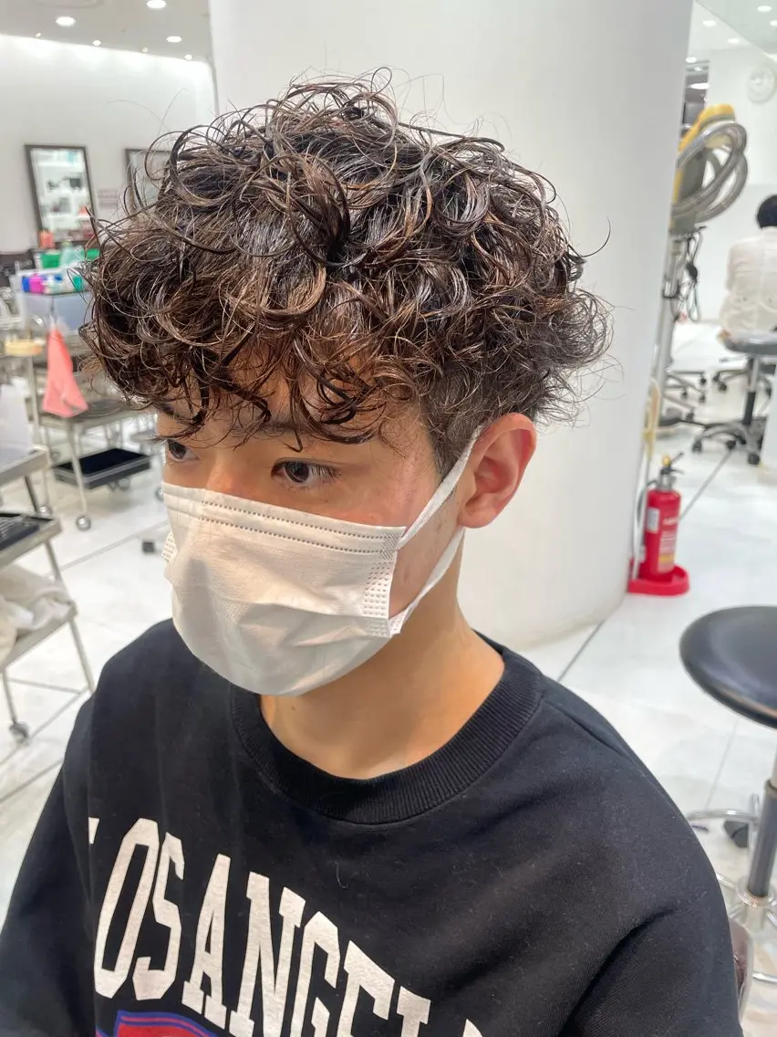 パーマ メンズ 【千葉駅南口歩1分】 MAKAのヘアスタイル