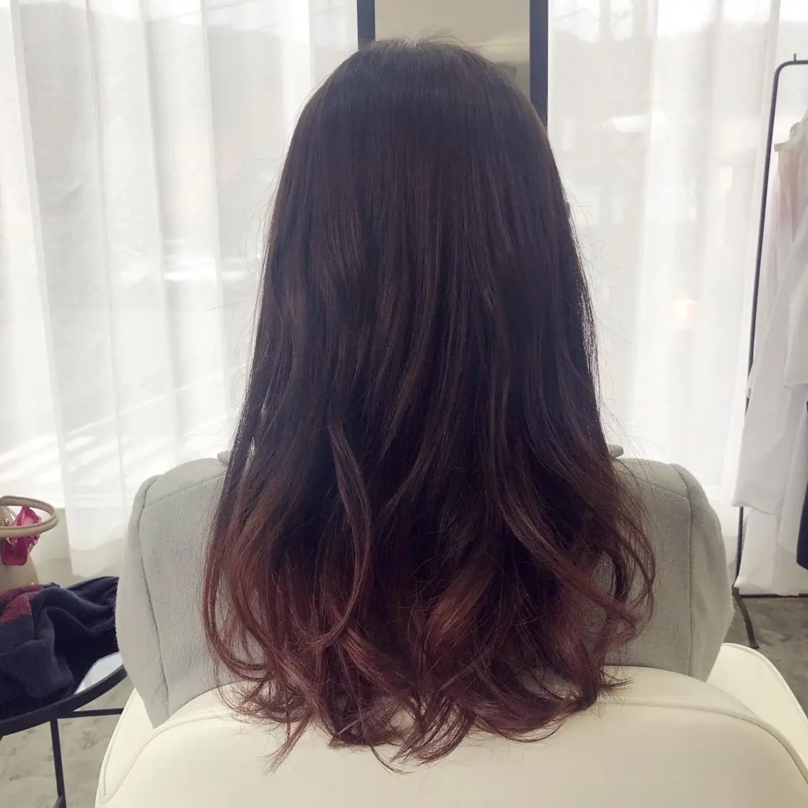 セミロング カラー ヘアカラー トリートメント 小林 まさきのヘアスタイル