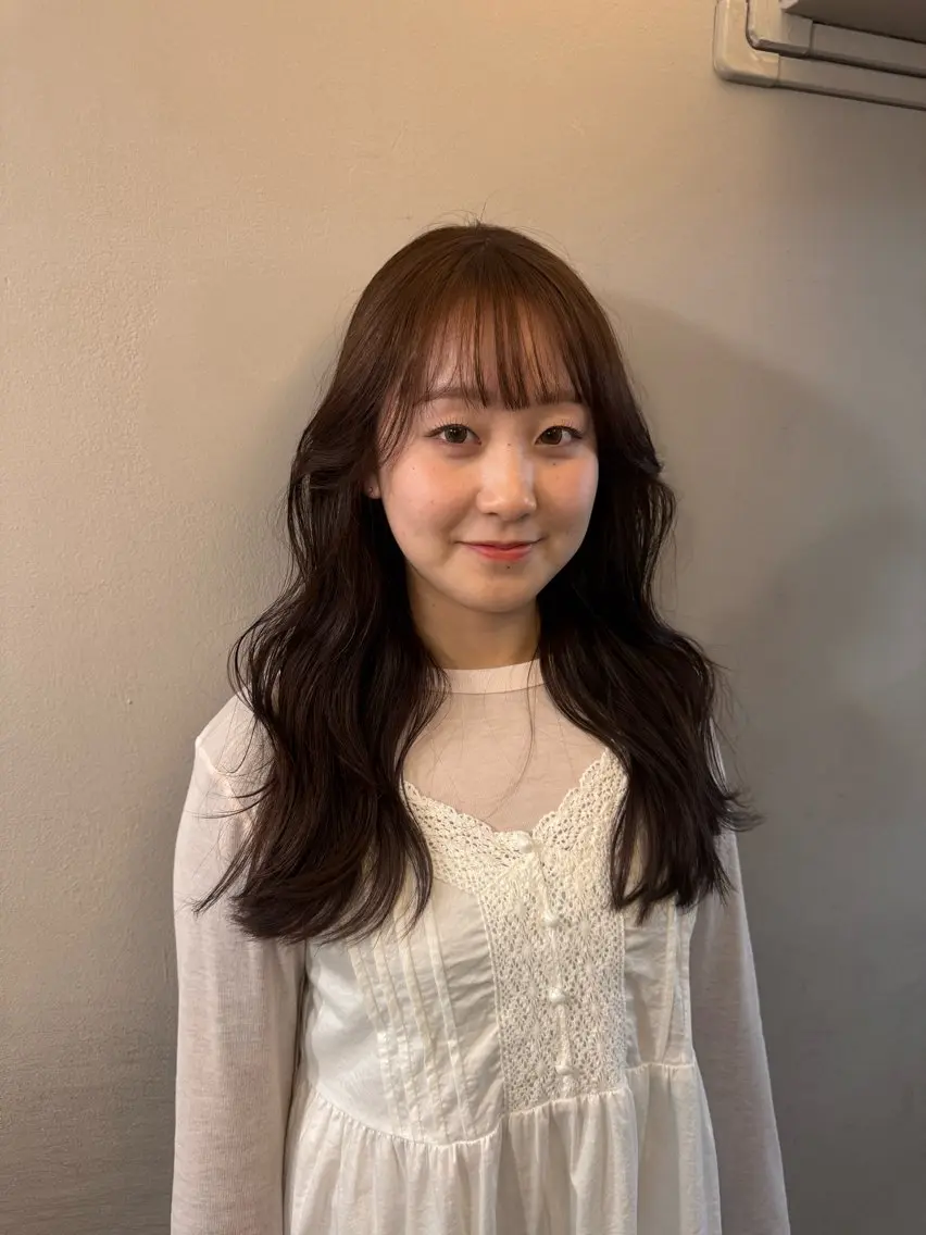 ロング ヘアカラー 🦢パーマモデル 様募集中🦢AI🫧のヘアスタイル