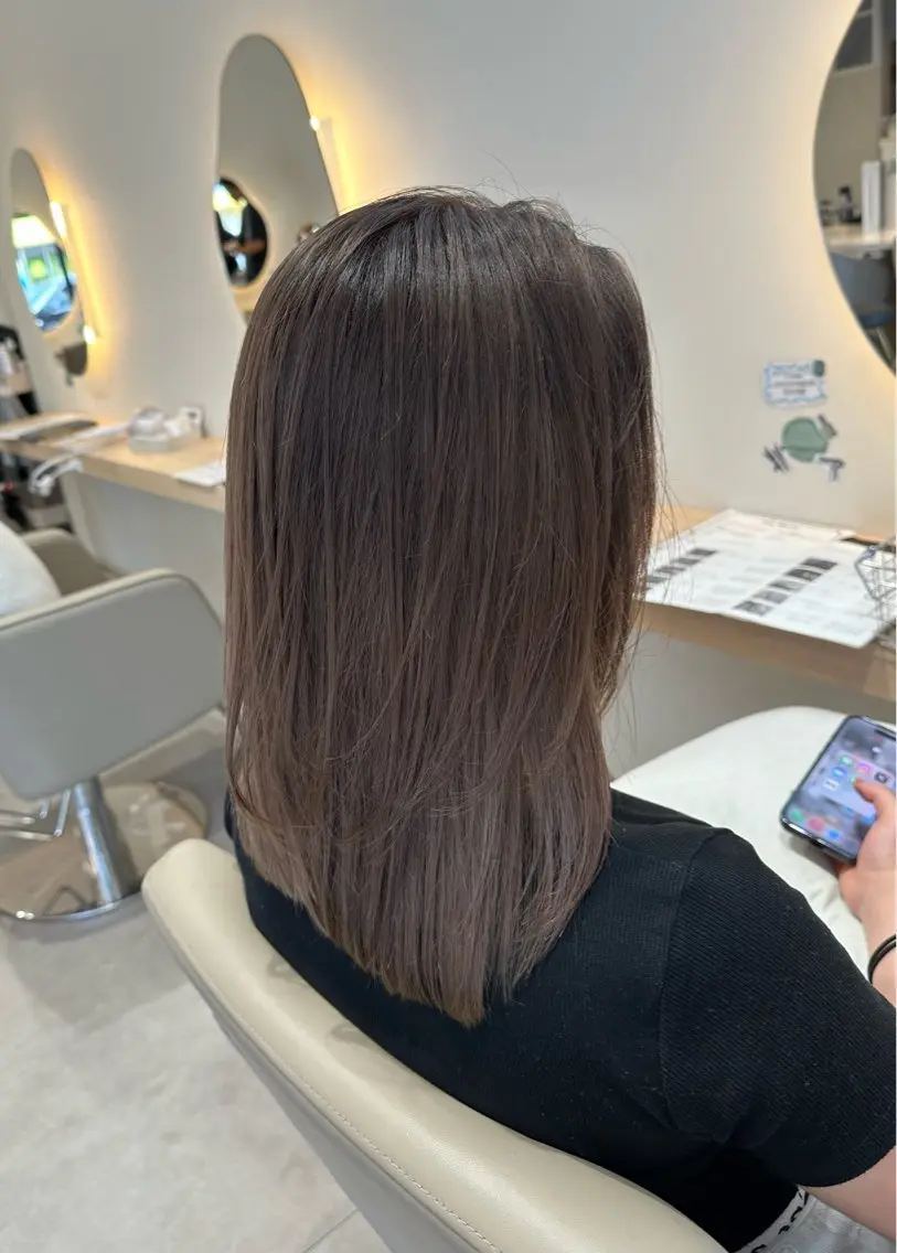 カラー 松下 慧士のヘアスタイル