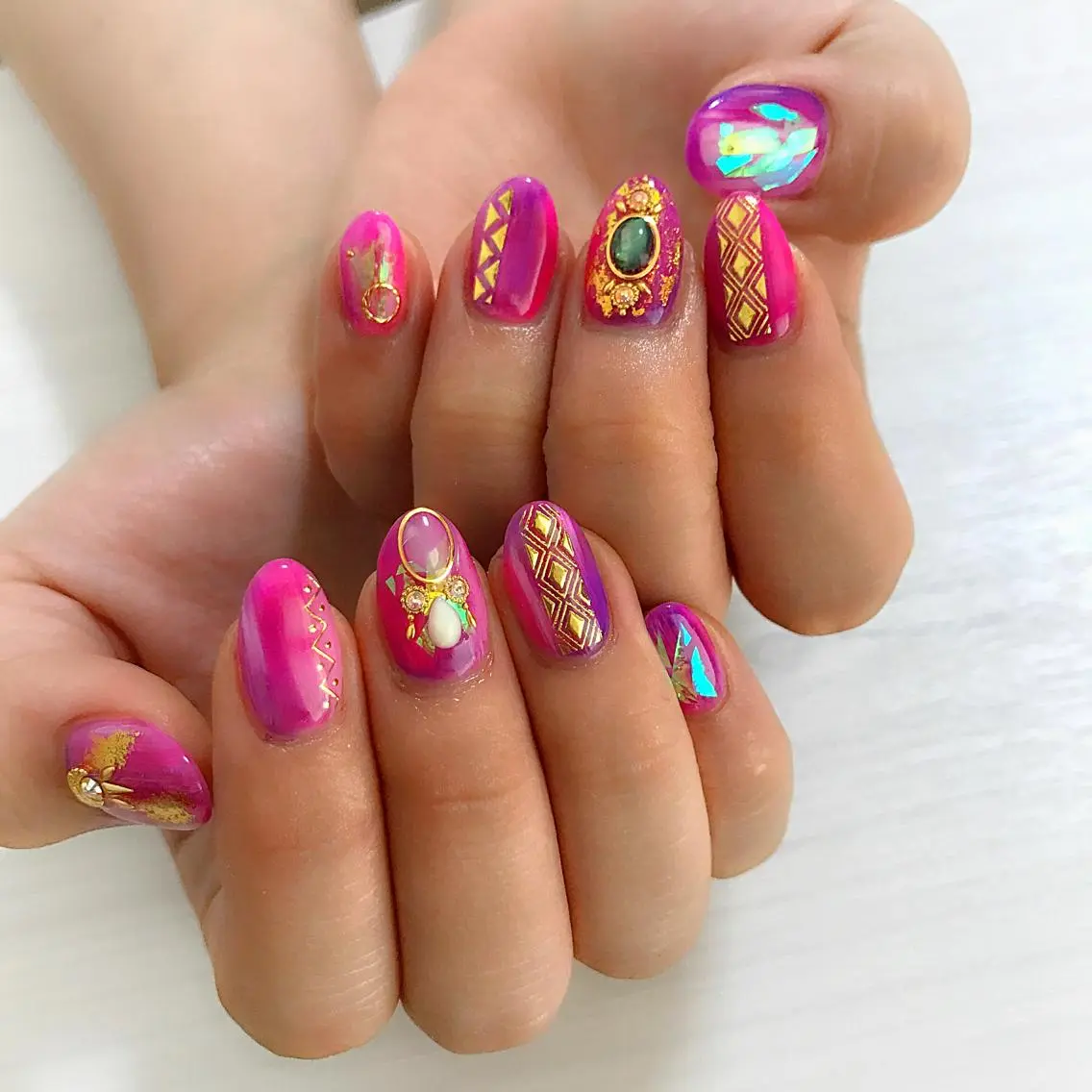 ネイル nail salon A'n bijouのネイルデザイン