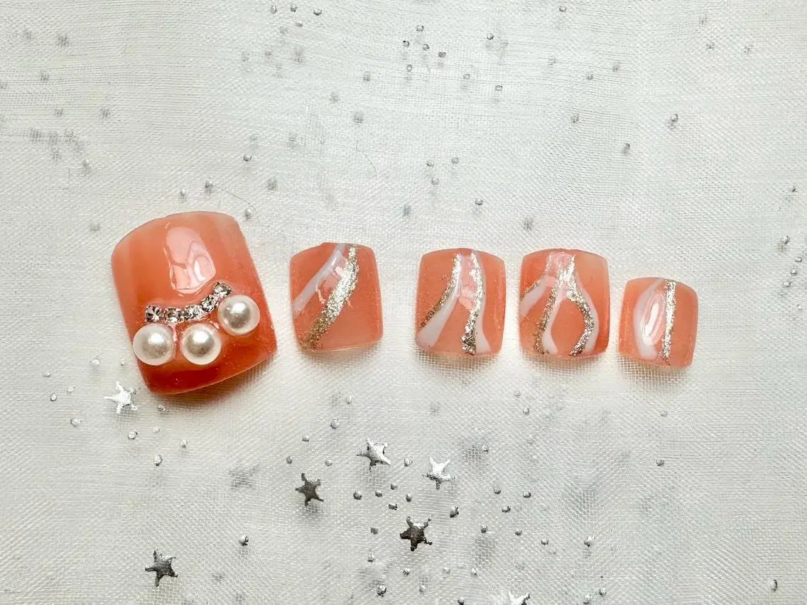 ネイル フットネイル miku ✼•nail •✼のネイルデザイン