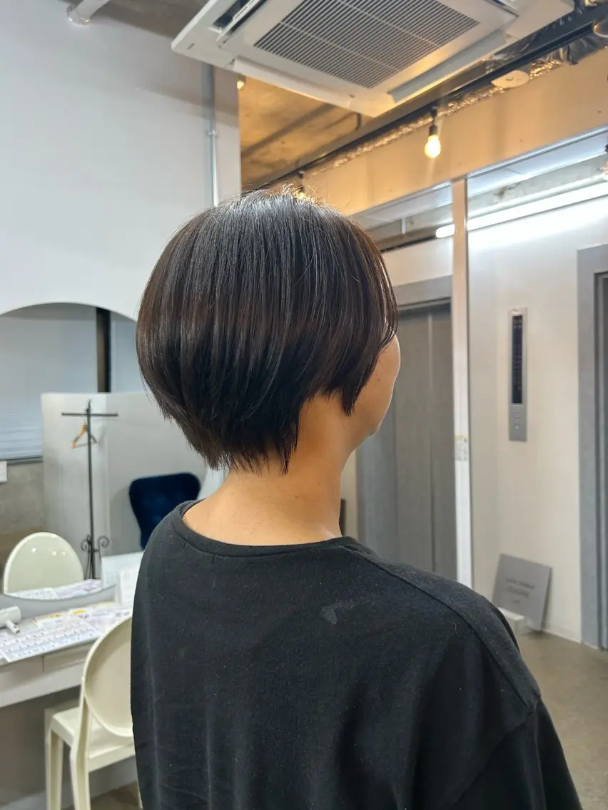 ショート サワムラ ソナタのヘアスタイル