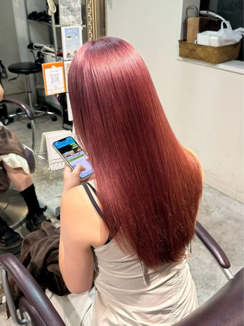 ロング カラー ヘアカラー 風音 🍎のヘアスタイル