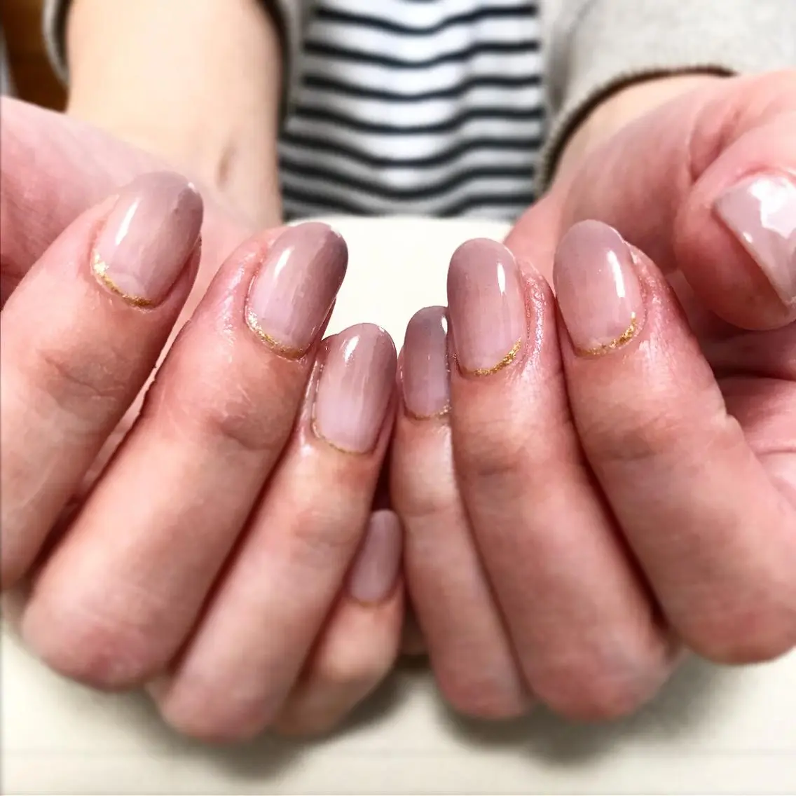 ご新規の方！ミニモ限定◎【オフあり】ベーシックネイル(ベタ塗り、グラデーション)の写真