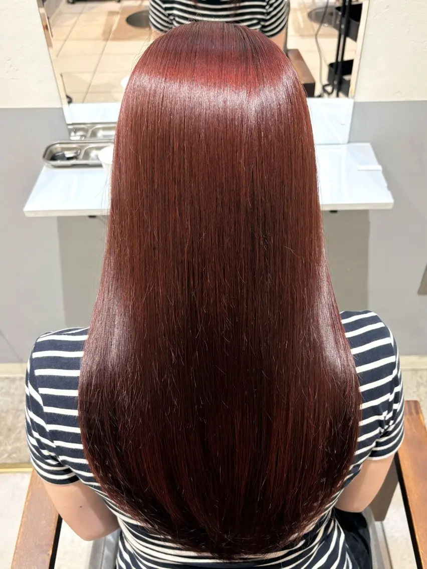 【透明感UP】艶々Onecolor＋2STEPトリートメント⤴️💫🫧の写真