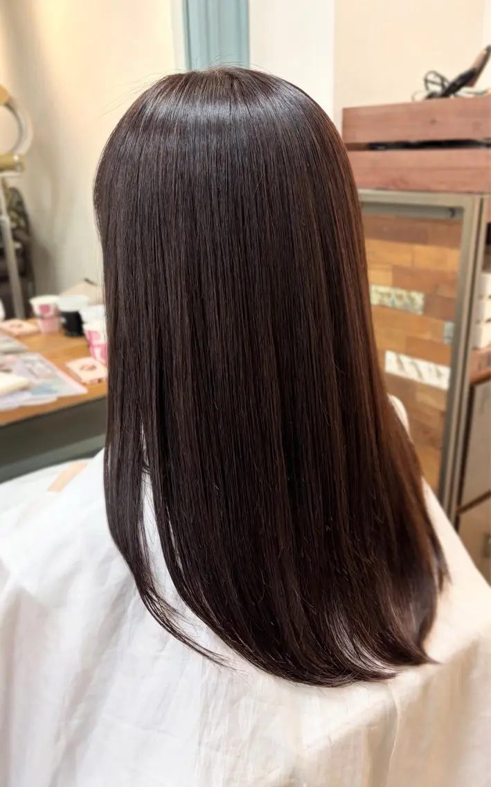 ロング レイヤー×透明感 カラー🤍MAOのヘアスタイル