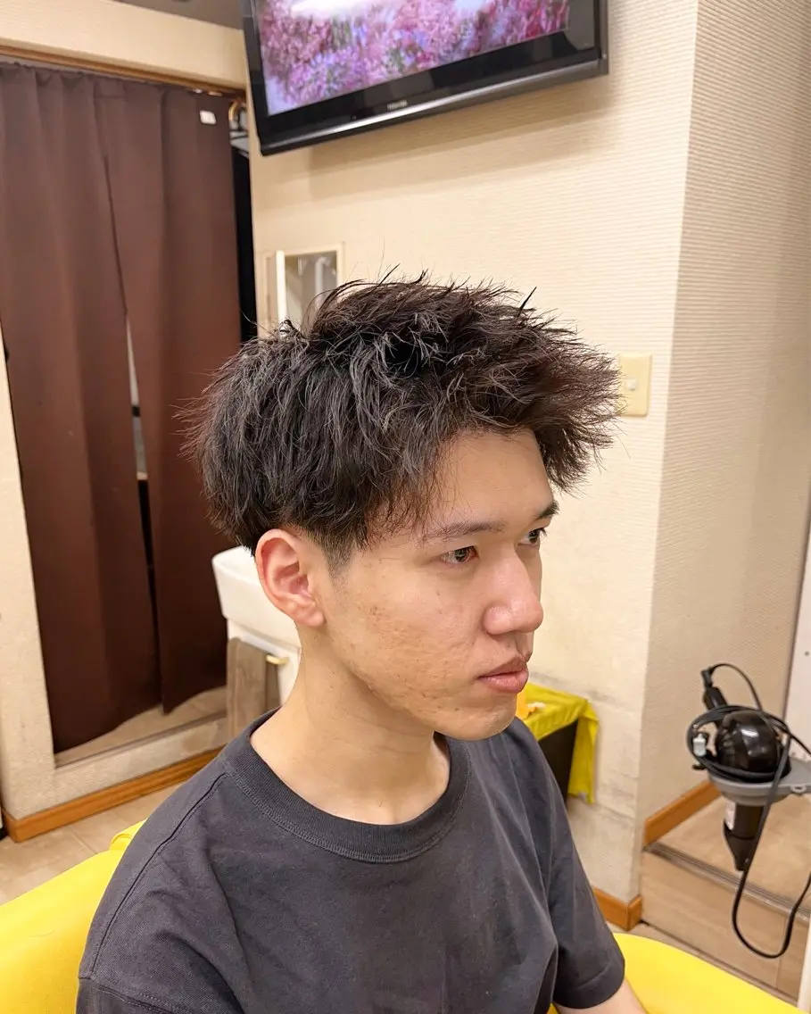 ショート ヘア ブンブンのヘアスタイル