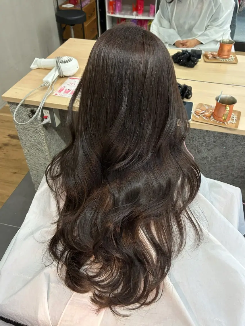 カラー ヘアカラー nanami🏷🤎 ベージュのヘアスタイル