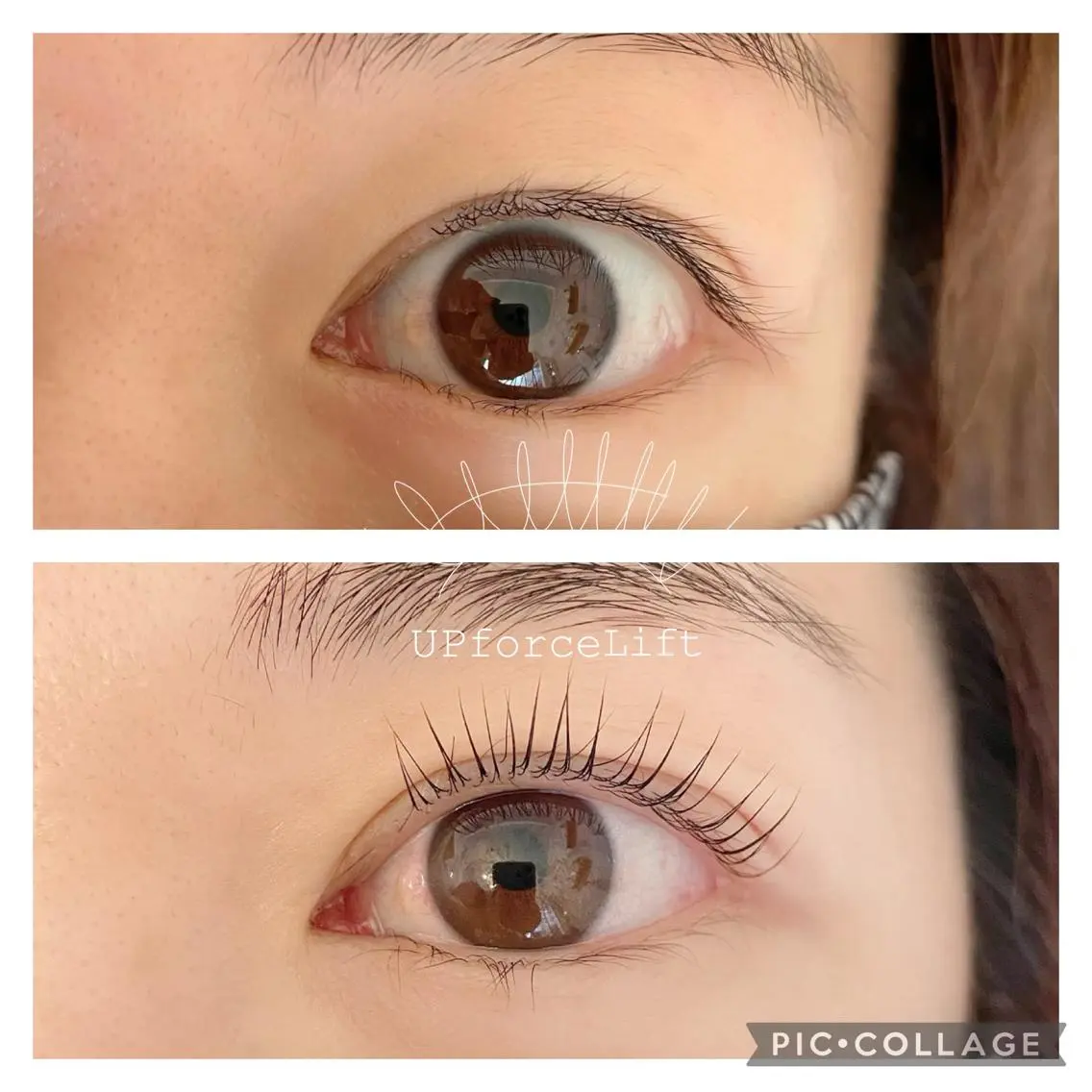 UPforcelift💖自まつ毛を傷ませない✨ナチュラル​〜​カールデザイン多数有、アイシャンプーコーティング込の写真