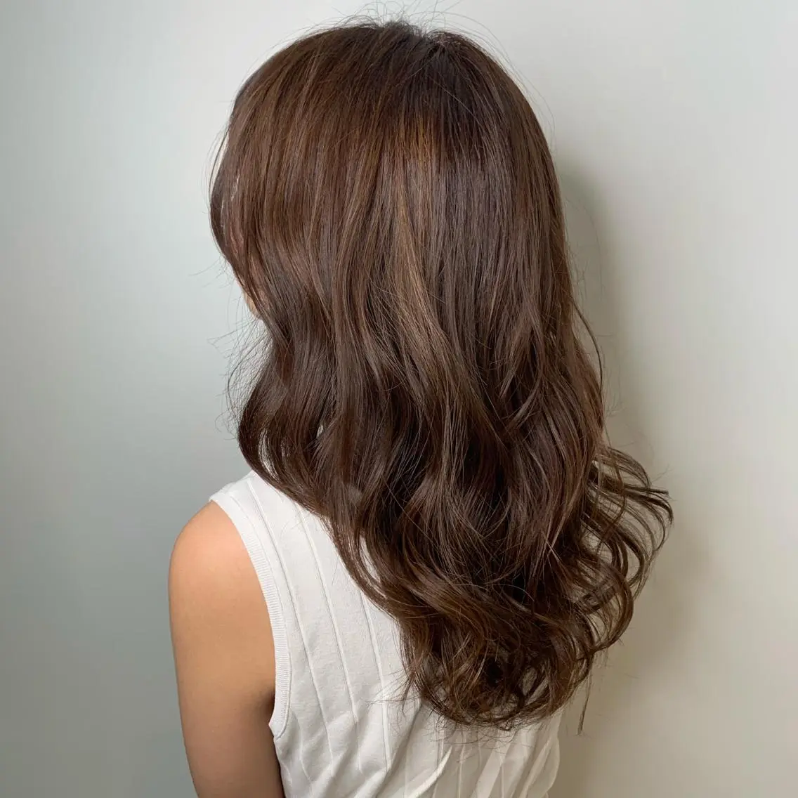 セミロング カラー ヘアアレンジ ヘアカラー マツオカ マコのヘアスタイル