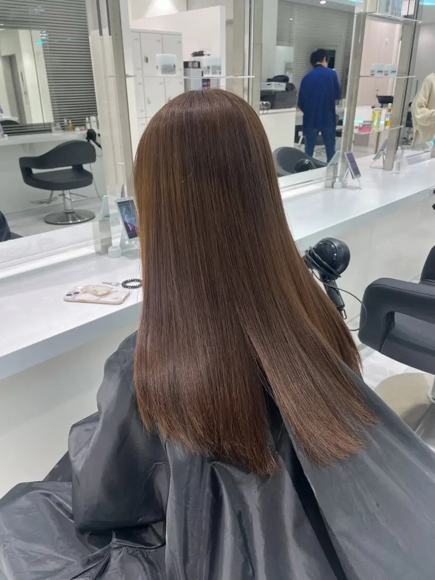 ロング カラー ダブルカラー トリートメント ヘアカラー トリートメント ブリーチなし特化 美容師💖SAE💖のヘアスタイル