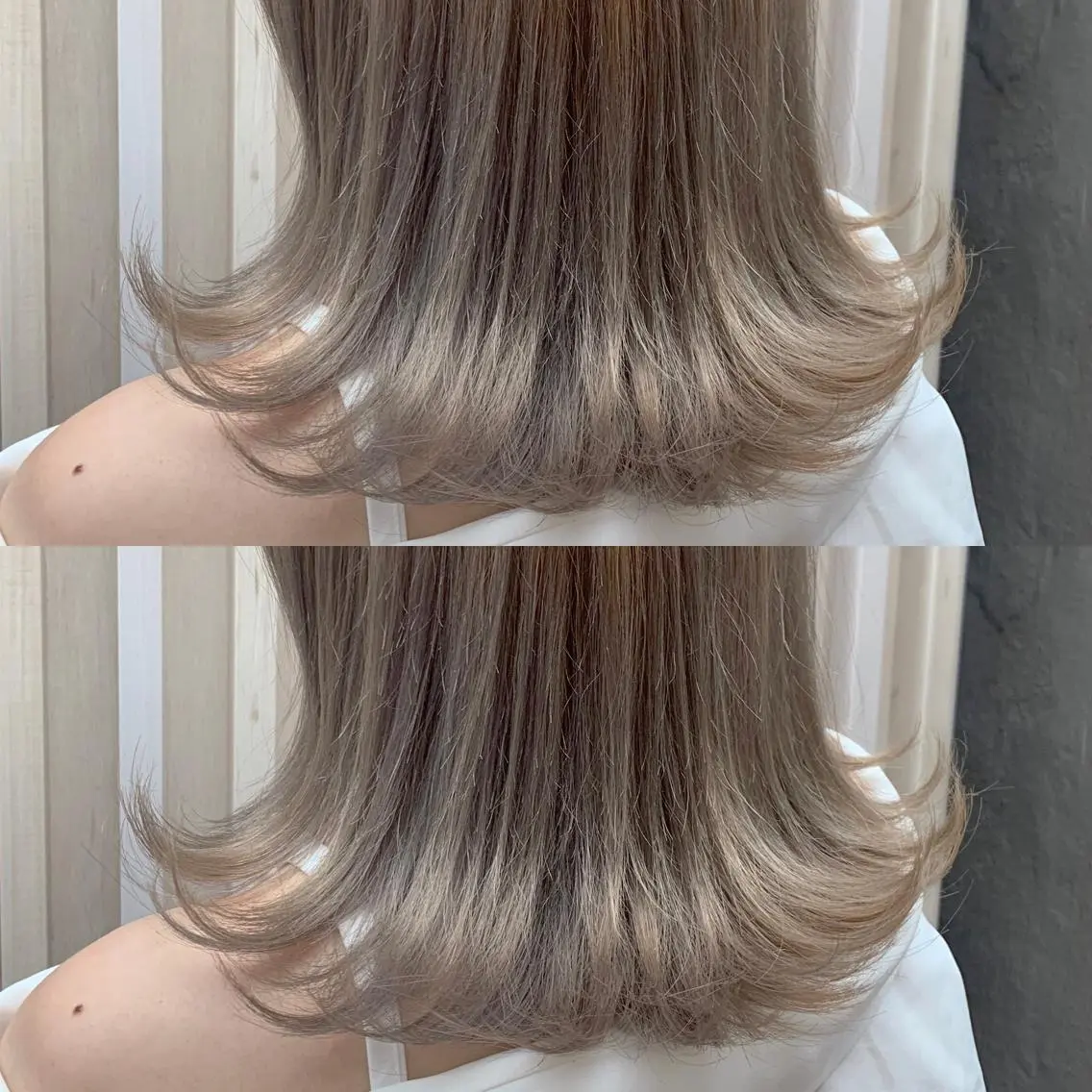 セミロング 💖レイヤー×美髪 💖momoのヘアスタイル