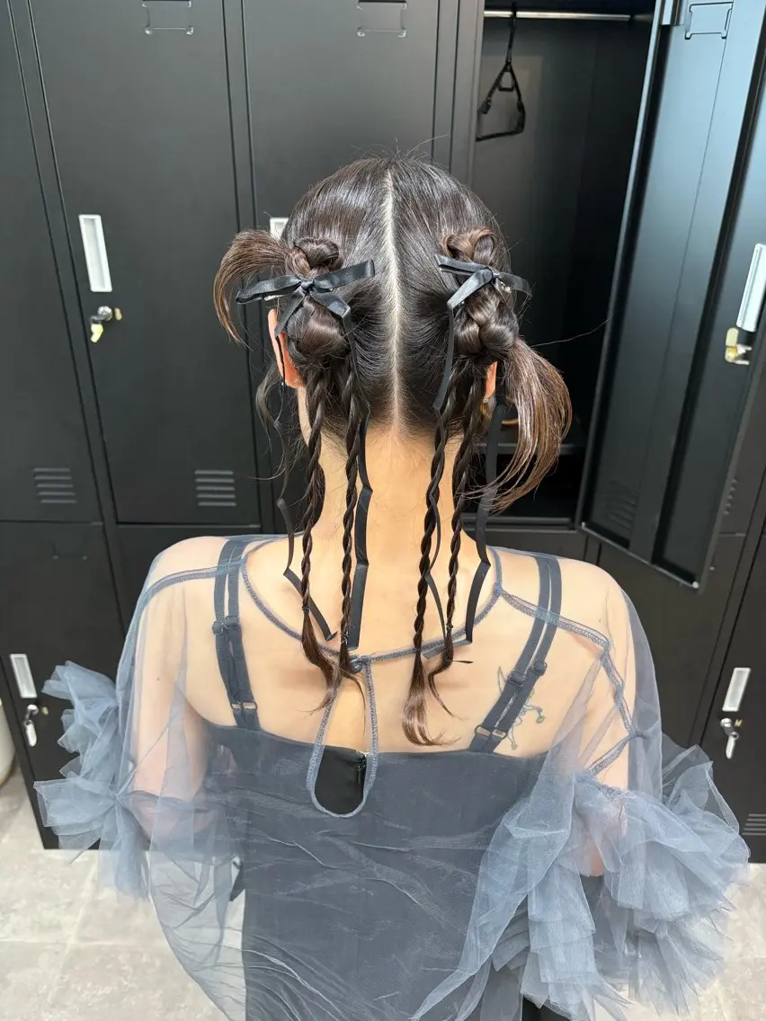 ロング ヘアアレンジ ヘアセット ALLEN hair /まなのヘアスタイル