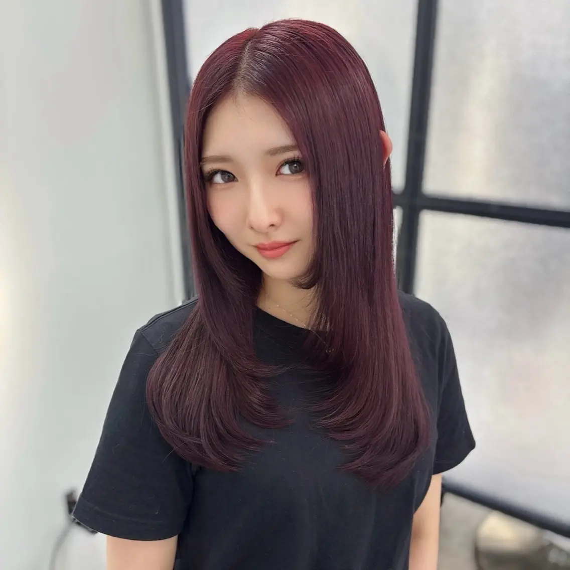 セミロング カラー ヘアカラー Ren. 🦋デザインカラーのヘアスタイル