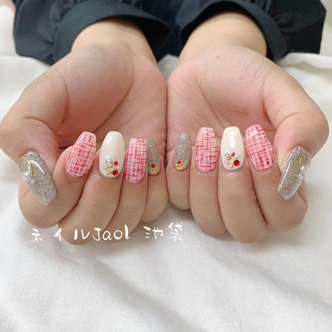 セミロング ネイルJaol 池袋のネイルデザイン