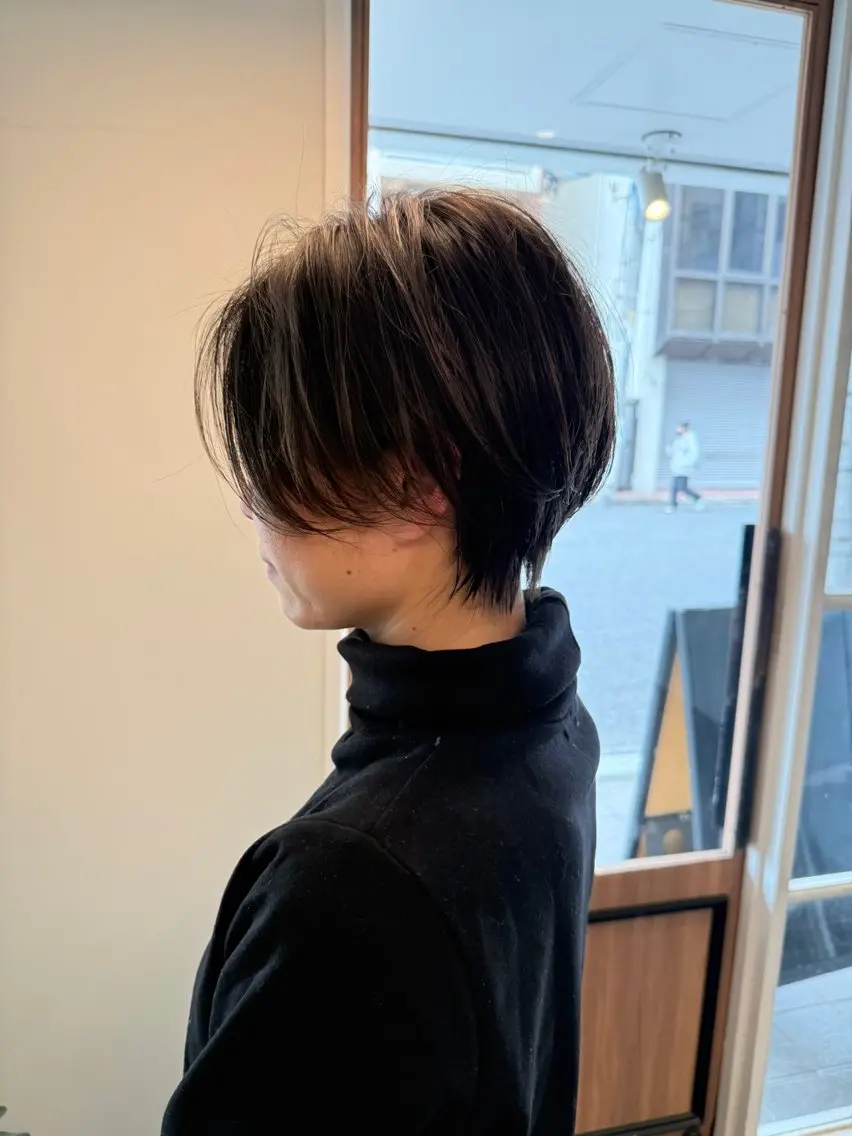 ショート カット ヘアカラー トリートメント 宮澤弘一/大宮/ 髪質改善/完全個室のヘアスタイル