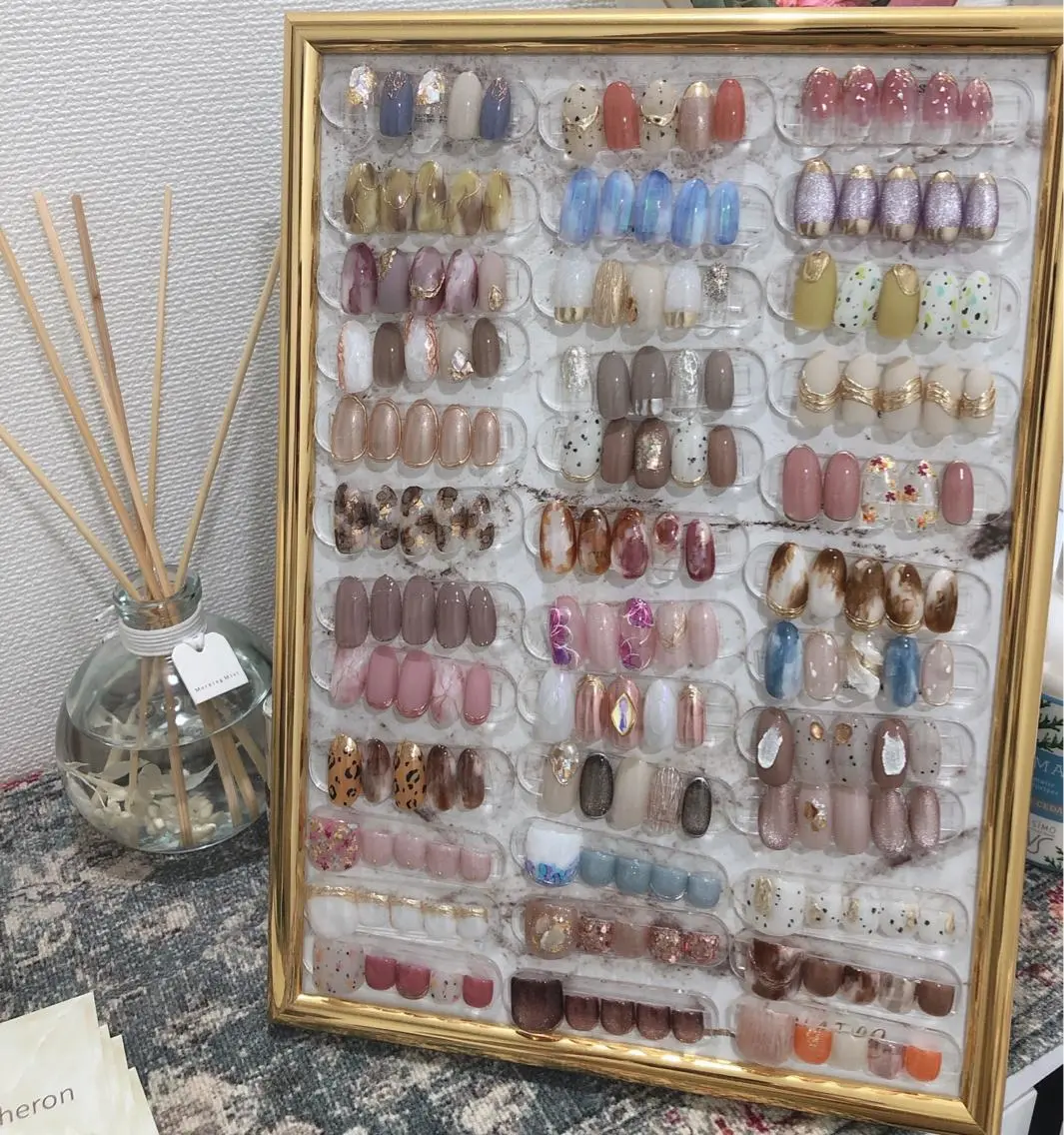 ネイル アートネイル ハンドネイル saki_ nail heronのネイルデザイン