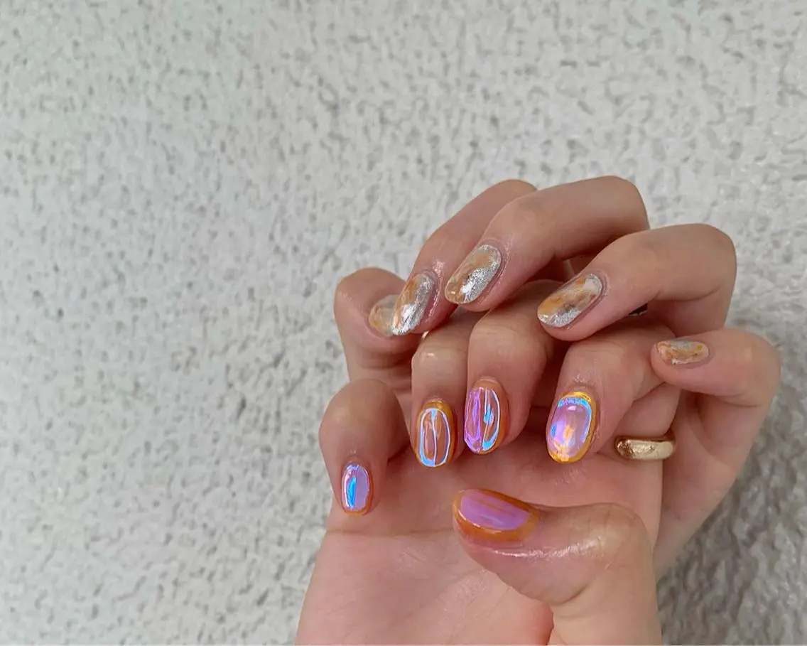 ネイル ハンドネイル フットネイル Nailsalon Fave/Rinaのネイルデザイン