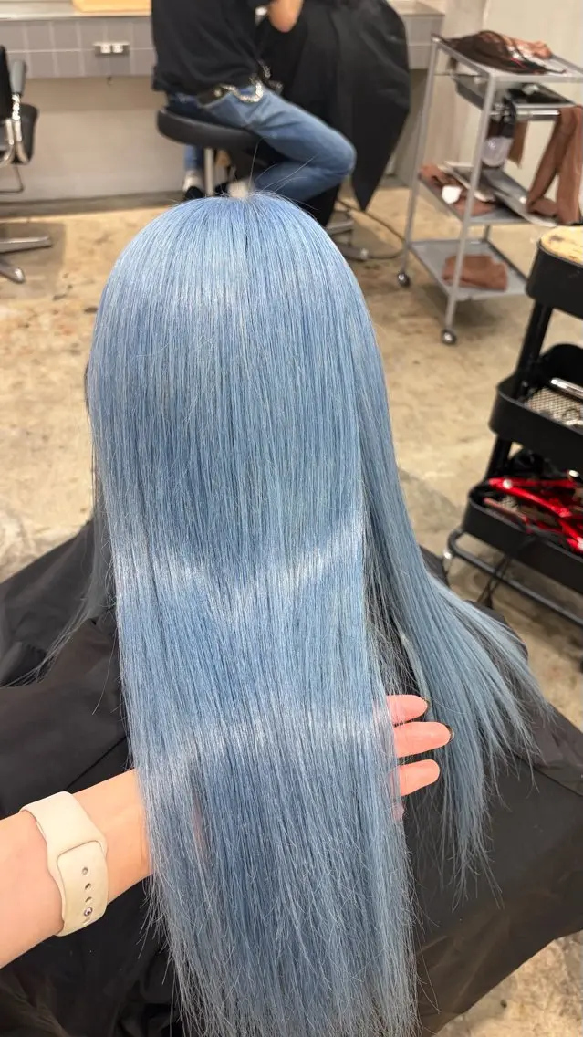 ミディアム ヘアカラー るかハイトーンピンク カラー/プルエクステのヘアスタイル