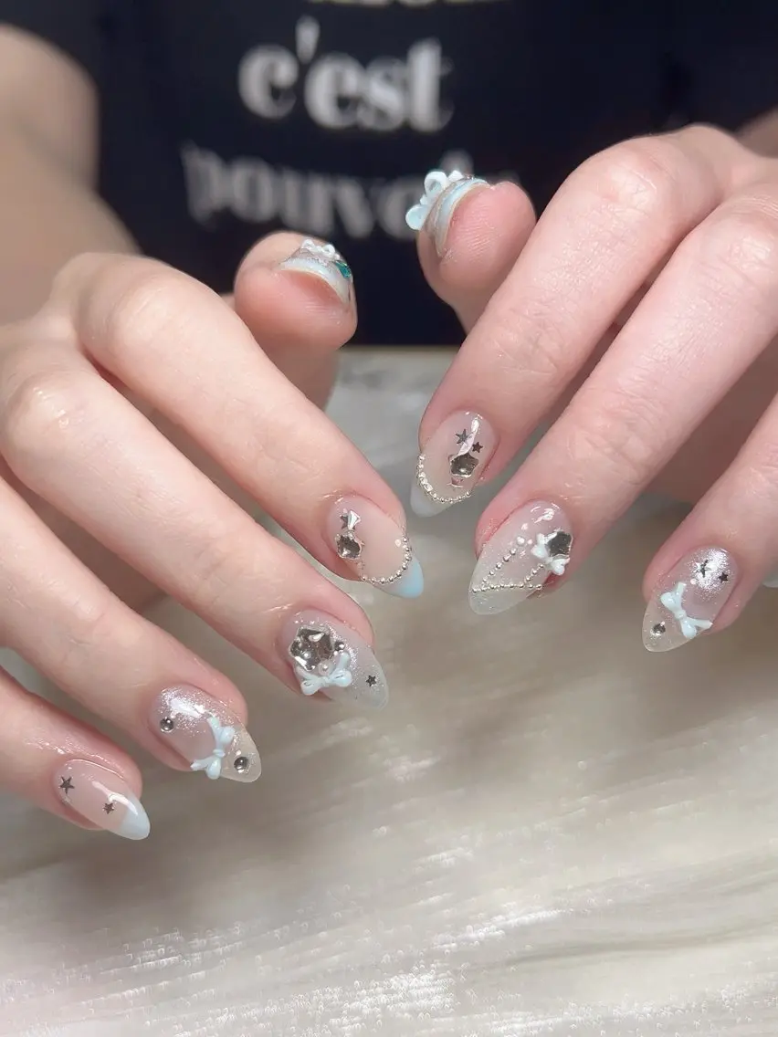 ネイル ハンドネイル ハンドケア 🎀Pink ピンク🎀のネイルデザイン