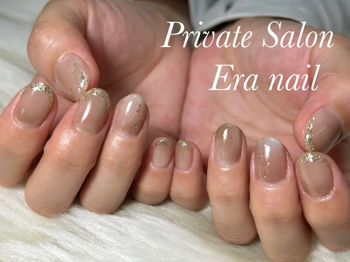 ネイル ニュアンスネイル ハンドネイル Era nailのネイルデザイン