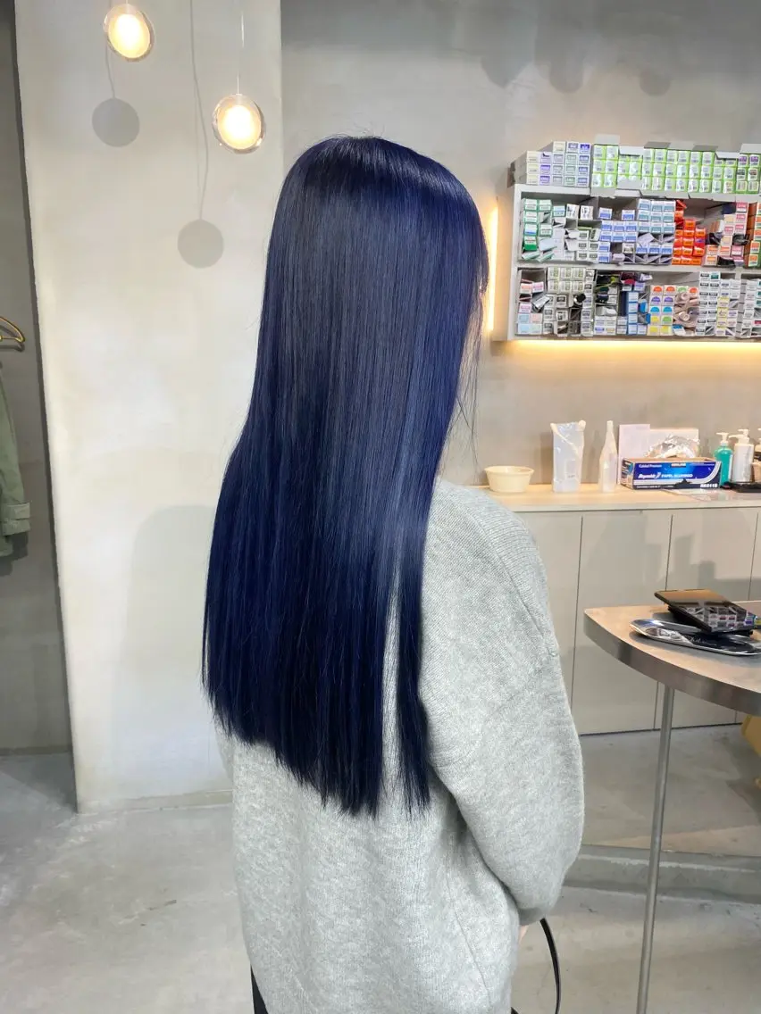 ロング カラー ヘアカラー 前橋 姫奈のヘアスタイル