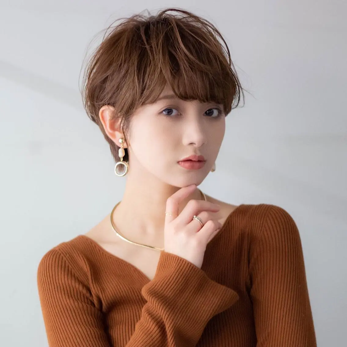 ショート パーマ 浅沼 ゆいのヘアスタイル