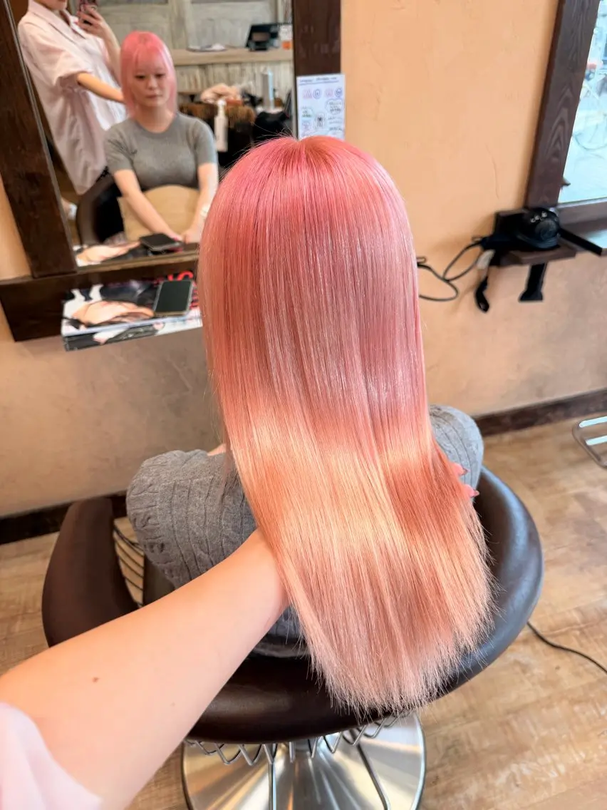 ミディアム ヘアカラー トリートメント Moremuu/ MAIKA🎀のヘアスタイル