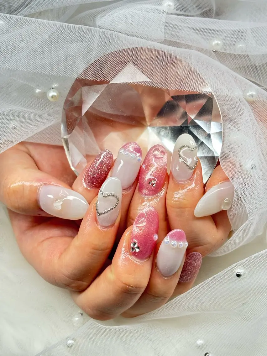 ミディアム フットネイル GGhouse narumiのネイルデザイン