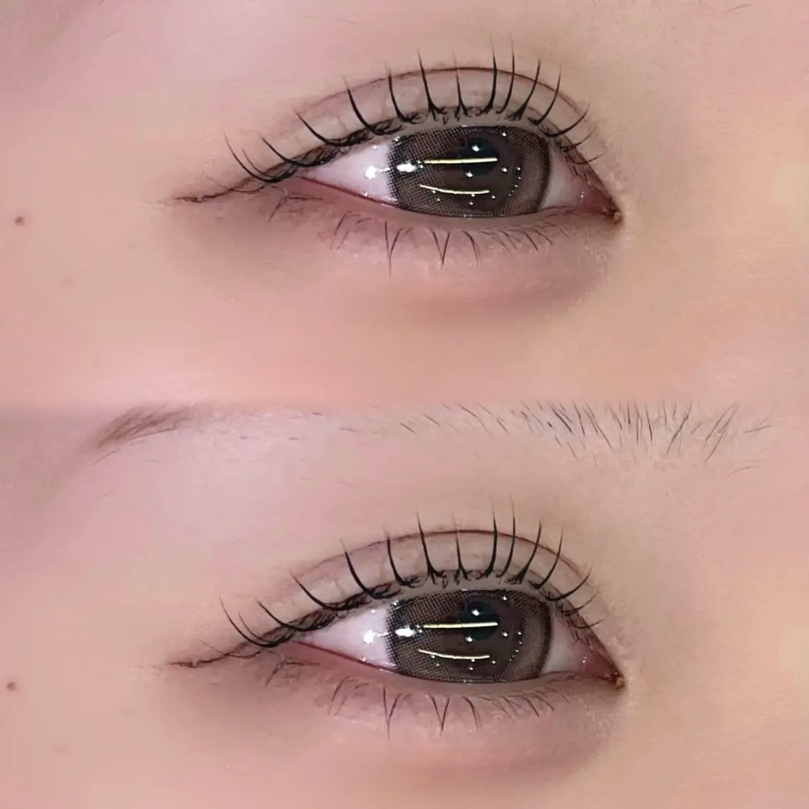 マツエク・マツパ Choco Lash mokaのマツエク・マツパデザイン