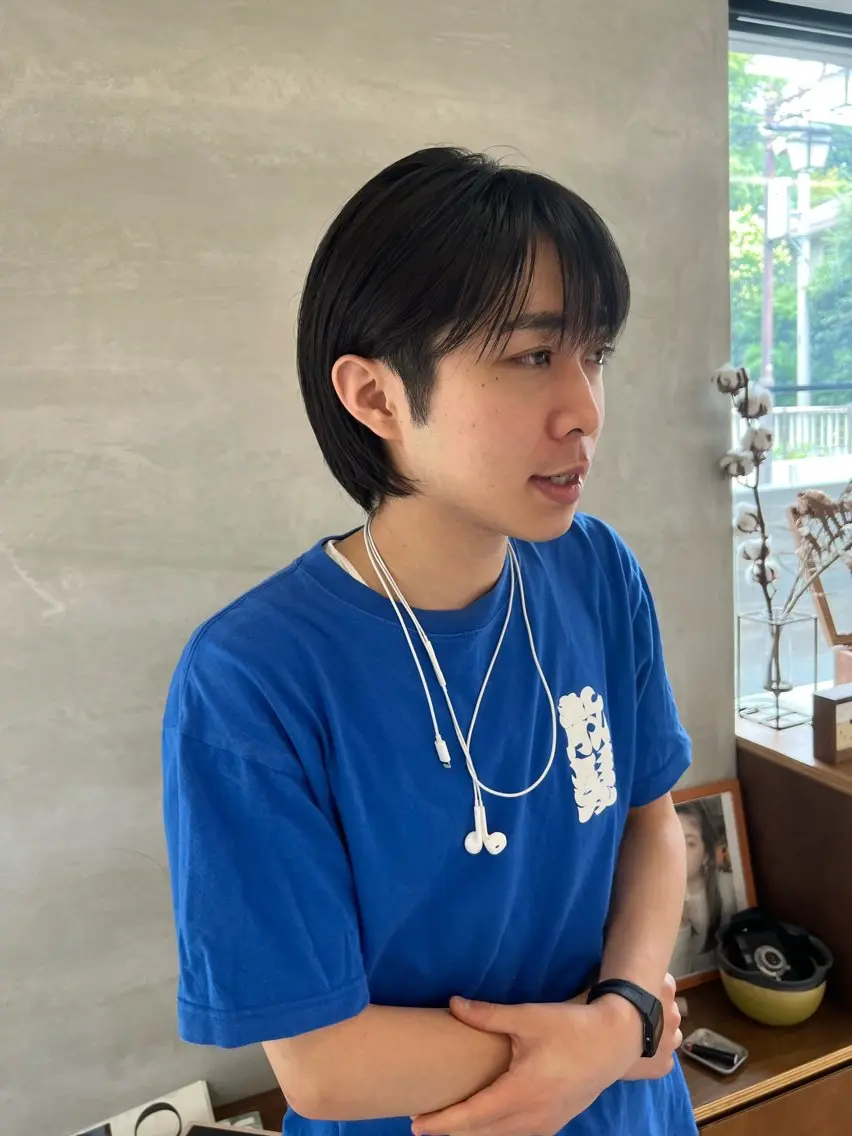 メンズ サカモト ナオミのヘアスタイル
