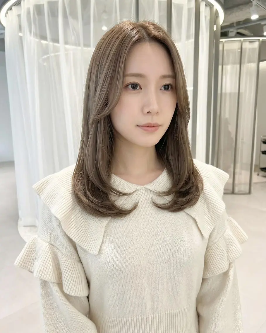 【8/19〜26限定口コミ応援】韓国似合わせカットの写真