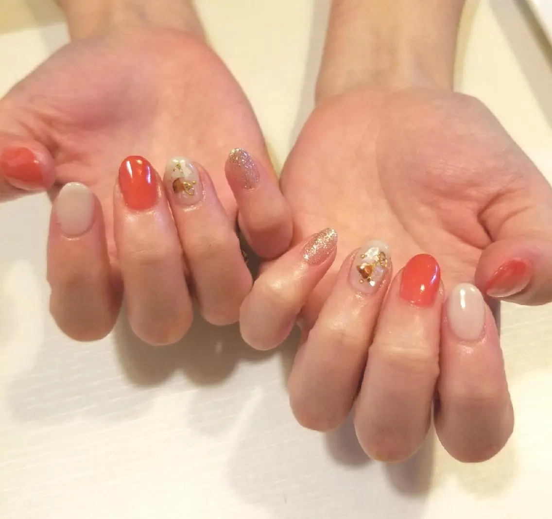 ネイル nijiiro🌈 サトウのネイルデザイン
