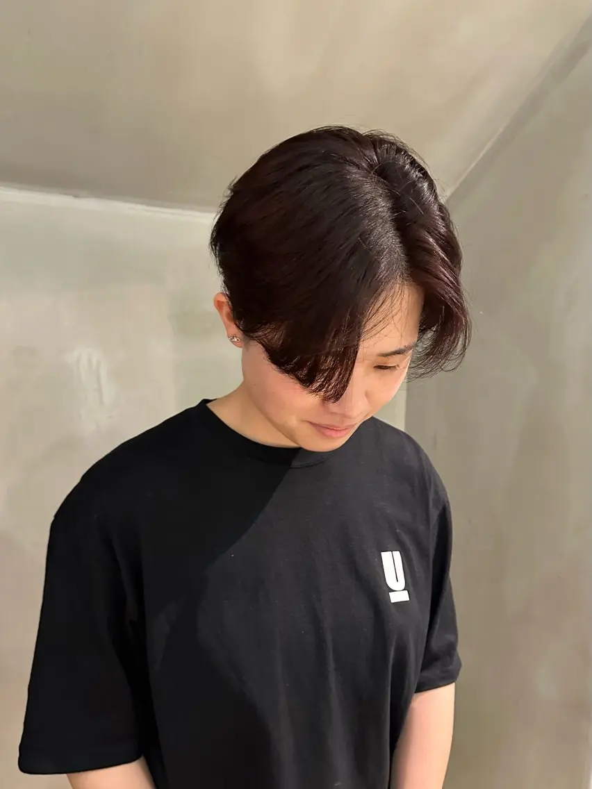 ショート mei🪽 カラー/パーマモデルのヘアスタイル