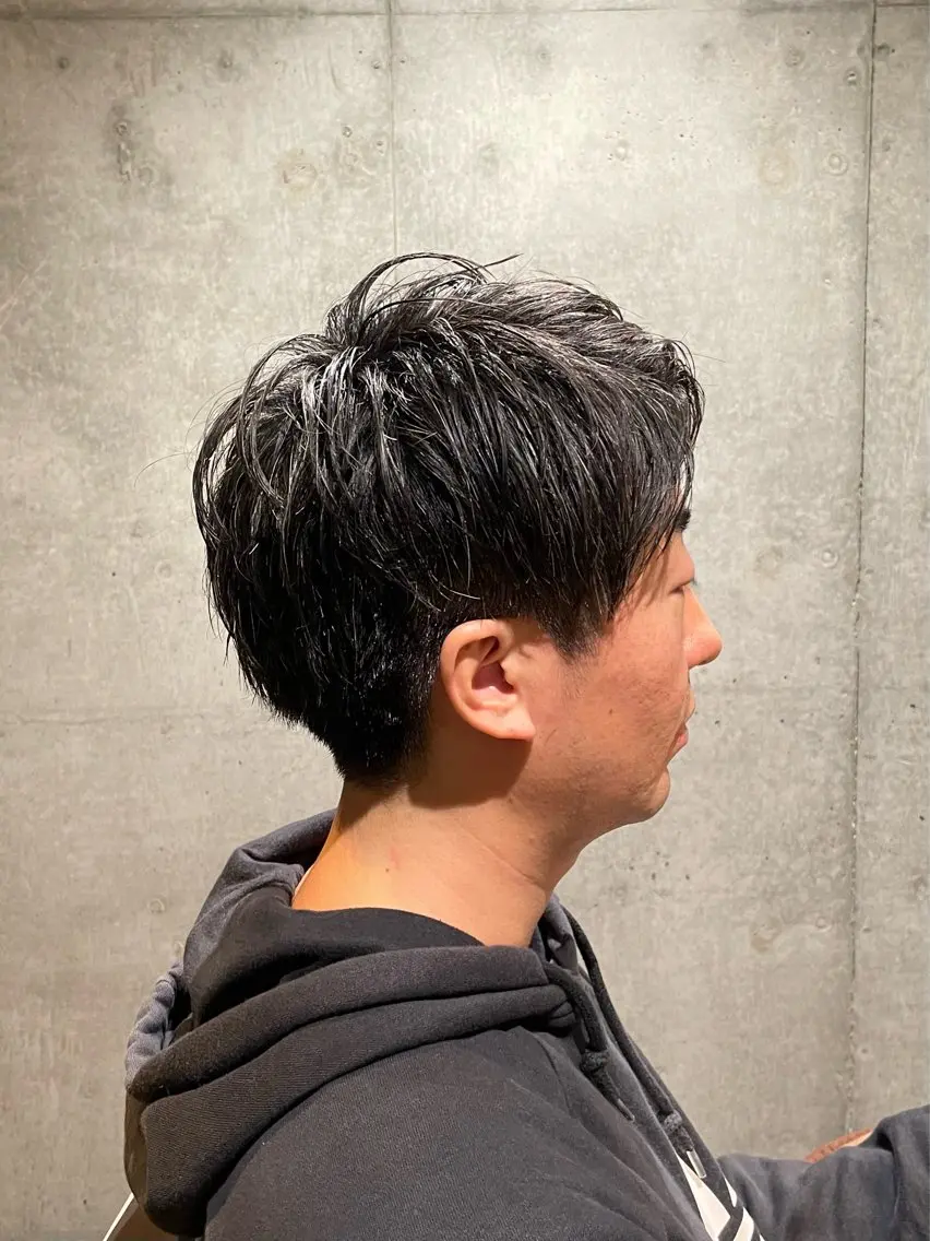 メンズカットの写真