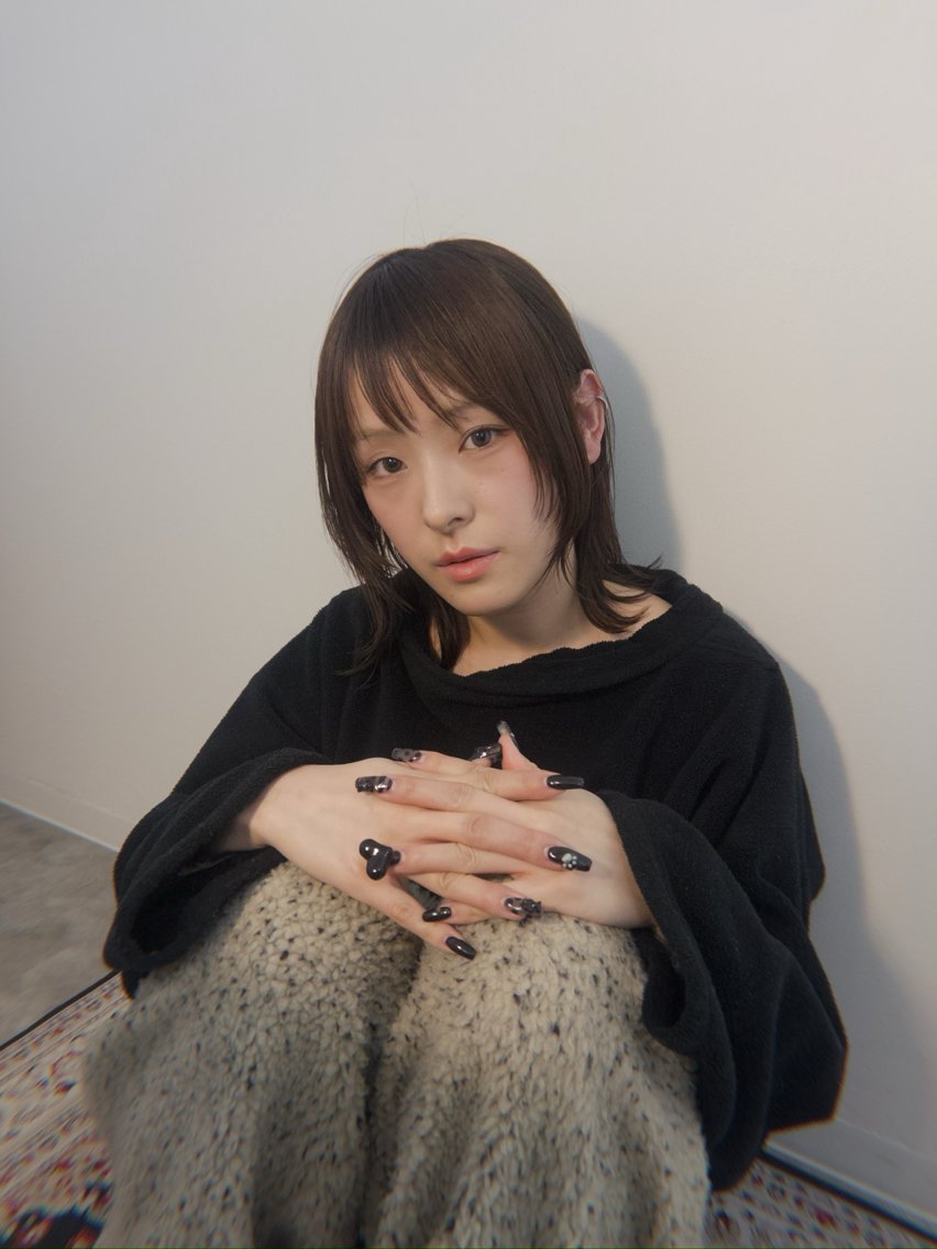 ミディアム 村上 恋愛のヘアスタイル